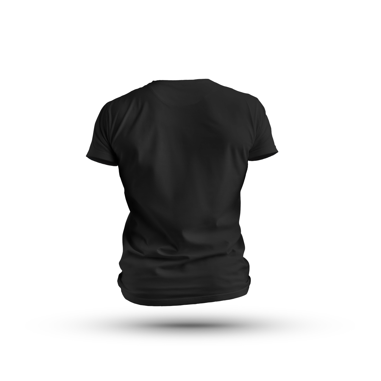 SAssist Judo T-Shirt Rückseite in Schwarz mit einem Aufdruck auf der Vorderseite.